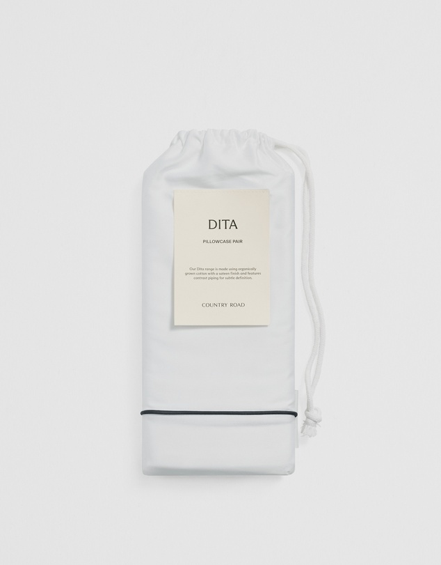 Country Road - Dita Organically Grown Cotton King Pillowcase Pair