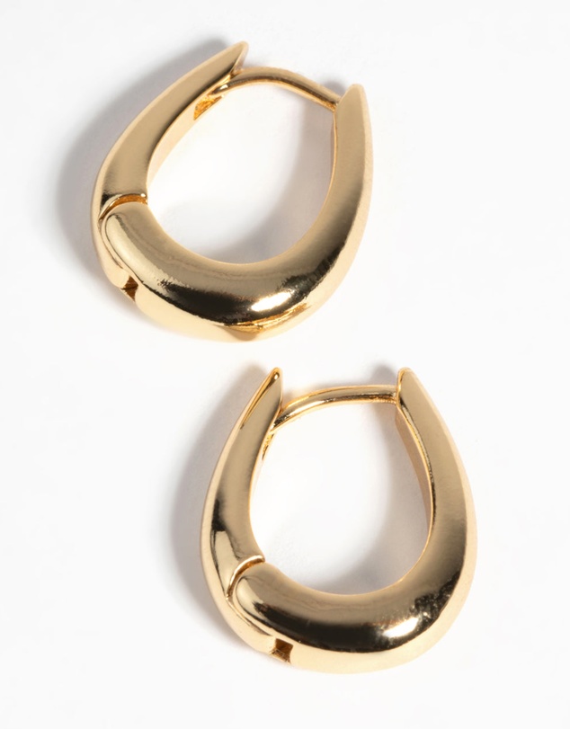 Lovisa - Gold Plated Small Huggie Hoop Earrings