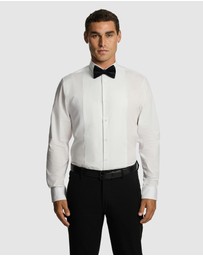 yd. - Tuxedo Slim Fit Stretch Dress Shirt