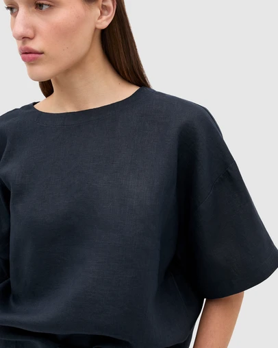 Seed Heritage - Core Linen Relaxed Tee