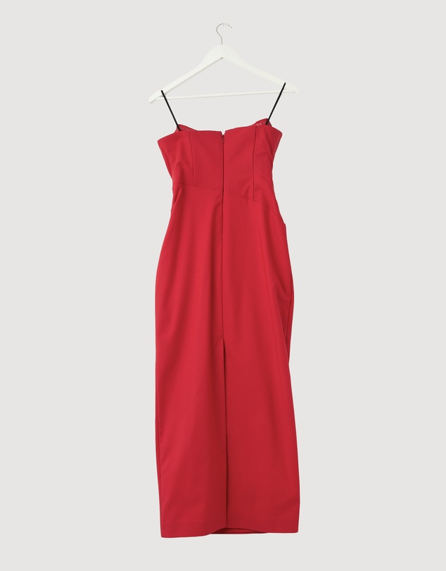 Revibe - Repaired Shona Joy Lani Corset Maxi Dress - AU 10