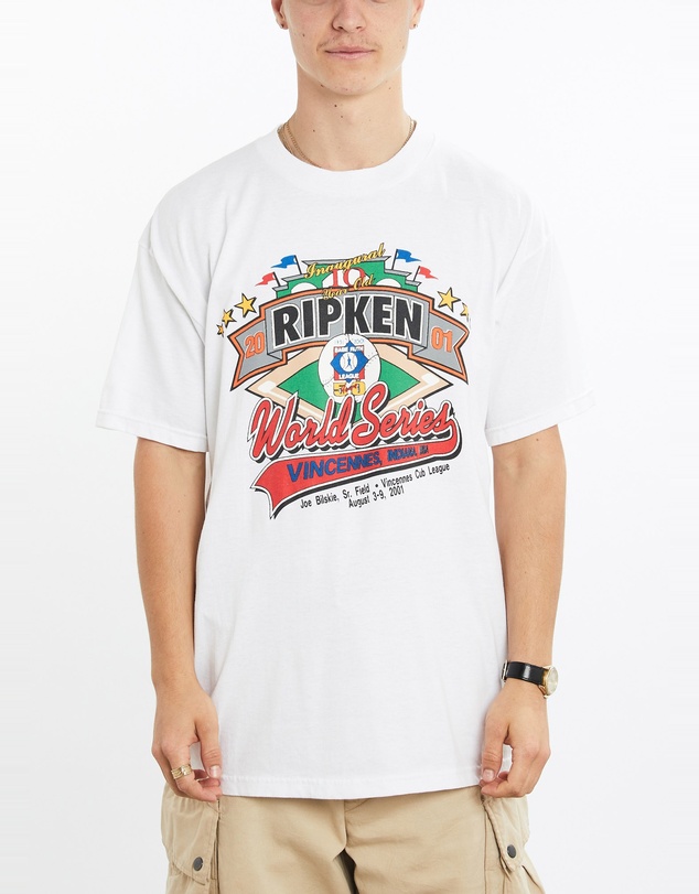 Vintage by The Real Deal - Pre Loved - Vintage World Series Baseball Tee
