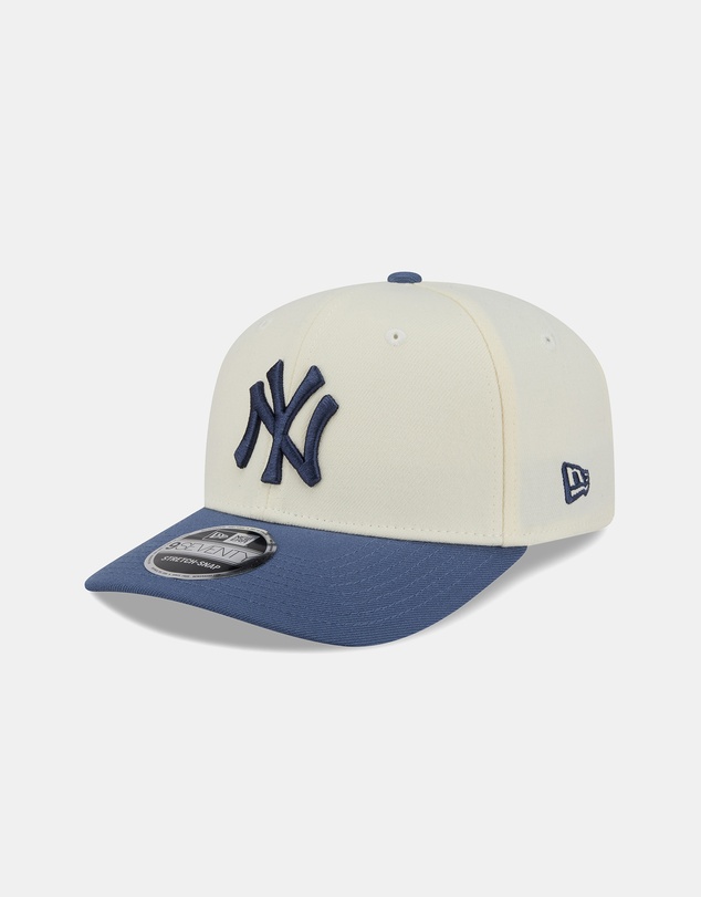 New Era - New York Yankees Slate Two-Tone 9SEVENTY Stretch-Snap Cap