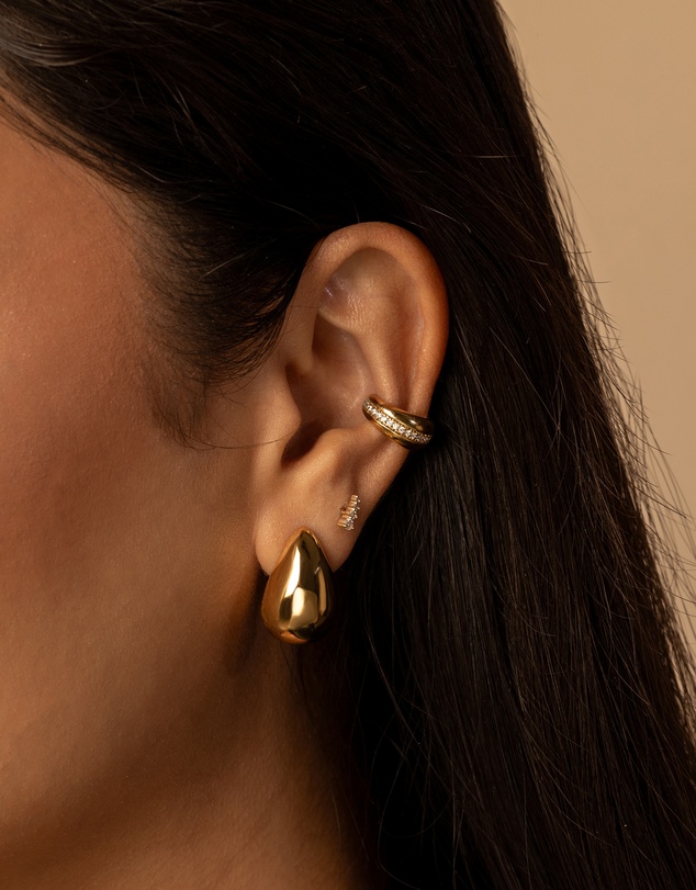 Wanderlust + Co - Teardrop Classic 20mm Stud Earrings
