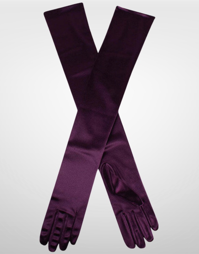 DENTS - Long Opera Satin Gloves