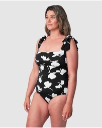 UNE PIECE - Classic Square Neck One Piece Swimsuit