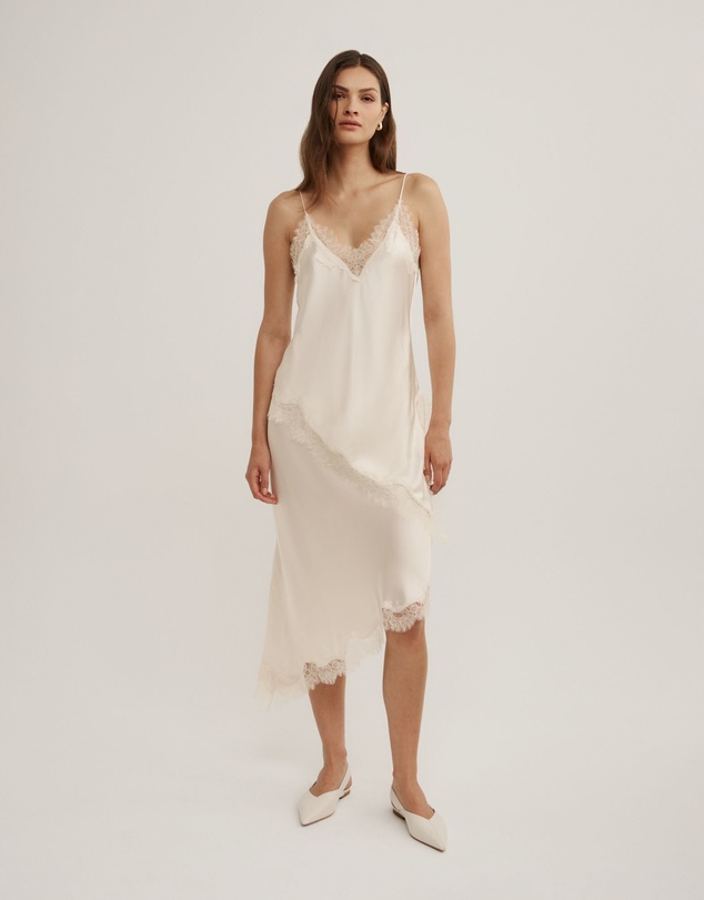 Witchery - Asymmetric Lace Skirt