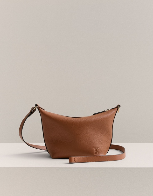 Trenery - Carnarvon Crossbody Bag in Cognac