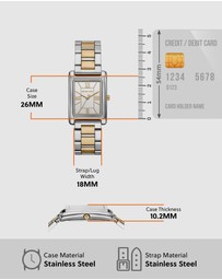 Michael Kors - Essex Two Tone Analogue Watch