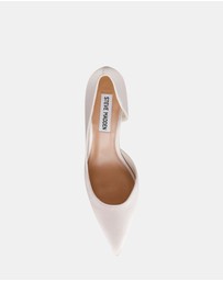 Steve Madden - Vena Ivory Pearl Satin Heels