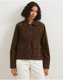Atmos&Here - Nell Faux Suede Shacket