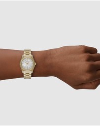 Emporio Armani - Gold Tone Analogue Watch