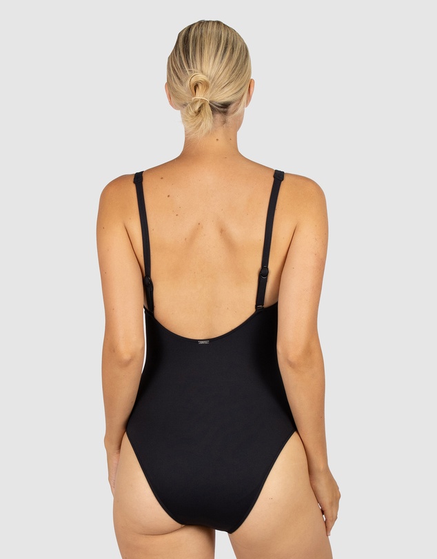 Baku Swimwear - Chloro D-E Cup Wrap One Piece Swimsuit