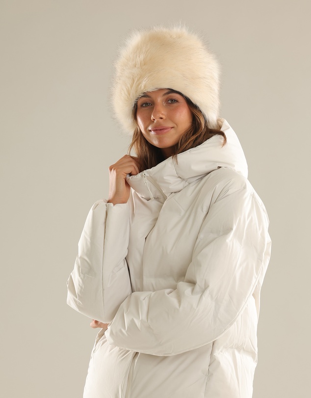 Morgan & Taylor - Elaina Faux Fur Cossack Ski Hat