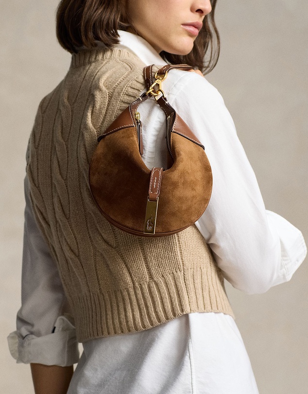 Polo Ralph Lauren - Polo ID Suede Mini Shoulder Bag