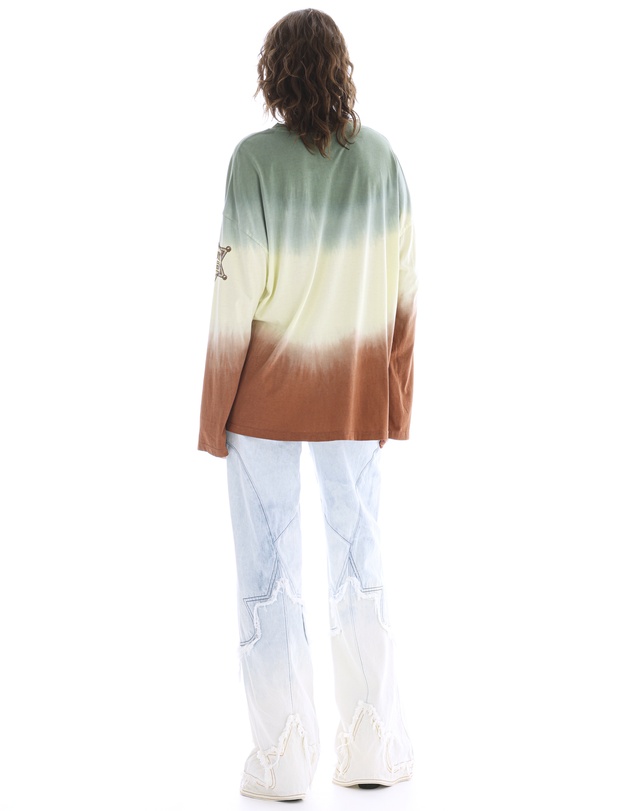 THE TALES - Cowboys Forever Tie Dye Long Sleeve Tee