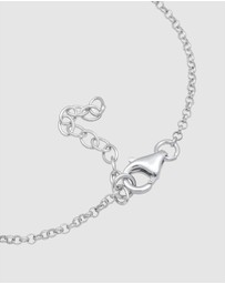 Elli Jewelry - Bracelet Chain Astro Star Pendant Basic in 925 Sterling Silver