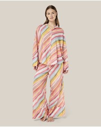 Papinelle - Sophie Stripe Full Length PJ