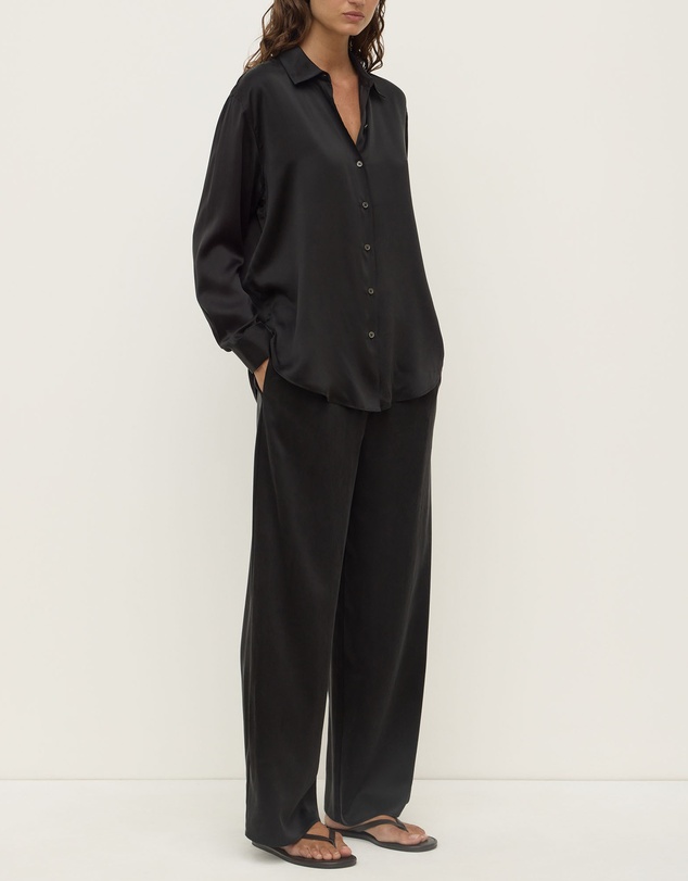 Assembly Label - Pippa Silk Long Sleeve Shirt