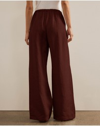 AERE - Marleigh Linen Relaxed Pants