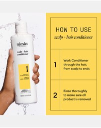 Nioxin - Nioxin System 4 Scalp + Hair Conditioner - Hair Thickening Conditioner For Damaged Hair With Progressed Thinning 300ml