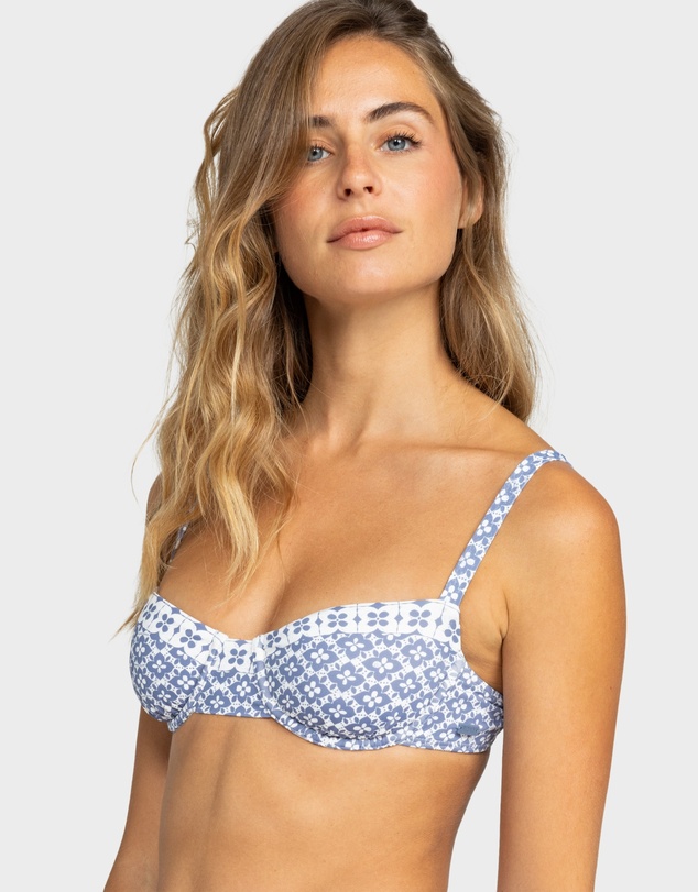 Roxy - Womens Amber Medium Coverage Bikini Top