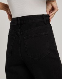 Atmos&Here - Mary Mid Rise Straight Leg Jeans