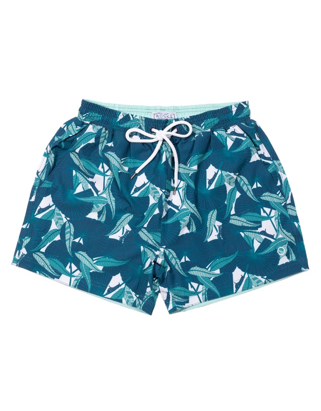 The Rocks Push - The Rocks Push Balmoral Marseille Swim Shorts
