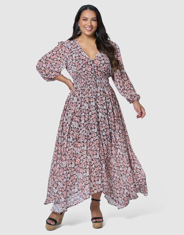The Poetic Gypsy - Bohemian Harmony Maxi Dress