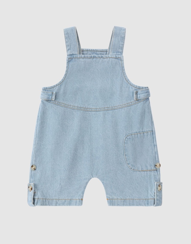 Susukoshi - Denim Overall Shorts