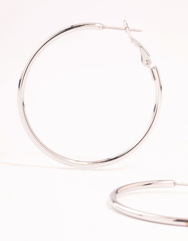 Lovisa - Surgical Steel Thin Hoop Earrings