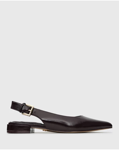 Betts - Chaps Leather Low Heel Pumps