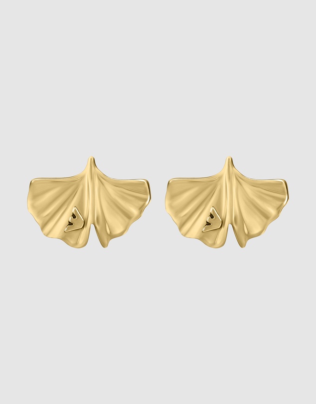 Emporio Armani - Emporio Armani Gold-Tone Earring