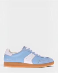 Mia Vita - Ramona II Lace-Up Casual Sneaker - Blue/White