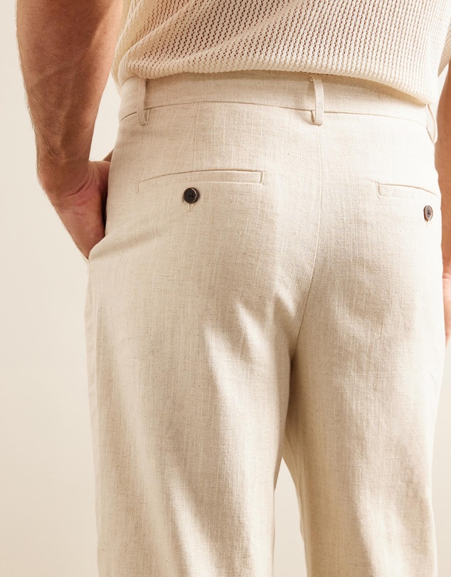 AERE - Leo Linen Suit Pants