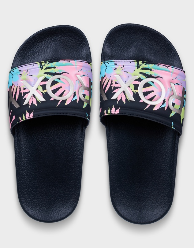 Roxy - Girls 4 to 16 RG Slippy II Printed Slides