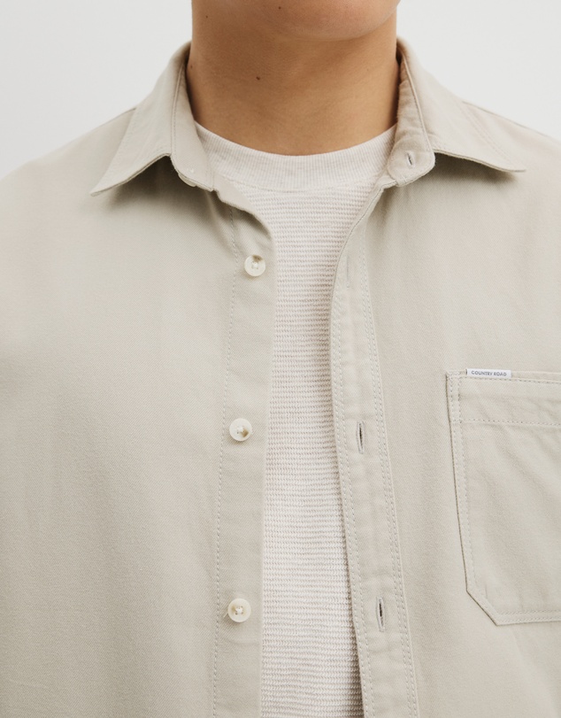 Country Road - Regular Fit Brushed Cotton Shirt