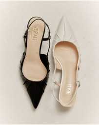 Verali - Lucius Slingback Kitten Heels
