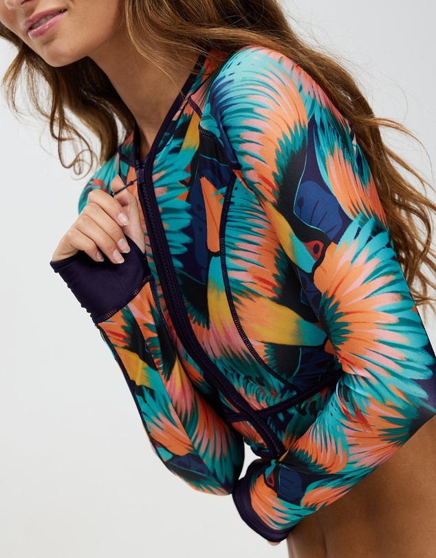 Duskii - LS Classic Panel Rash Top