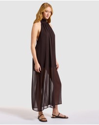 JETS - Halter Maxi Dress