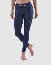 SKINS - SKINS Compression Women's Series-1 Activewear 7/8 Long Tight Navy Blue