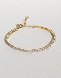 SAINT VALENTINE - Aspen Tennis Bracelet - Gold