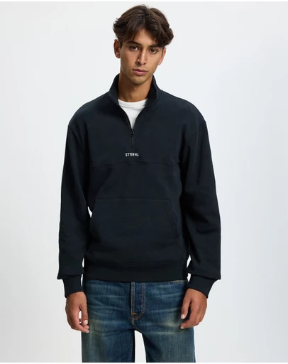 Thrills - Minimal Thrills Quarter Zip Fleece - ICONIC EXCLUSIVE