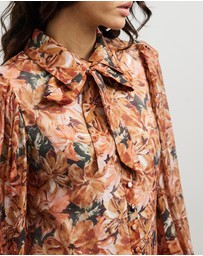 Sofia Irina - Balloon Sleeve Blouse