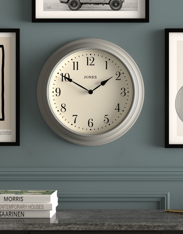 Newgate - Newgate Jones Supper Club Clock Cloud Grey