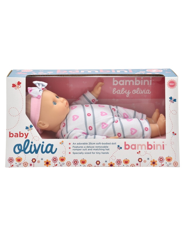 Bambini - Baby Olivia Doll - Assorted