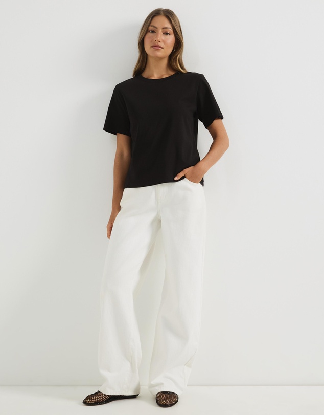 Atmos&Here - Cotton Slim T-Shirt