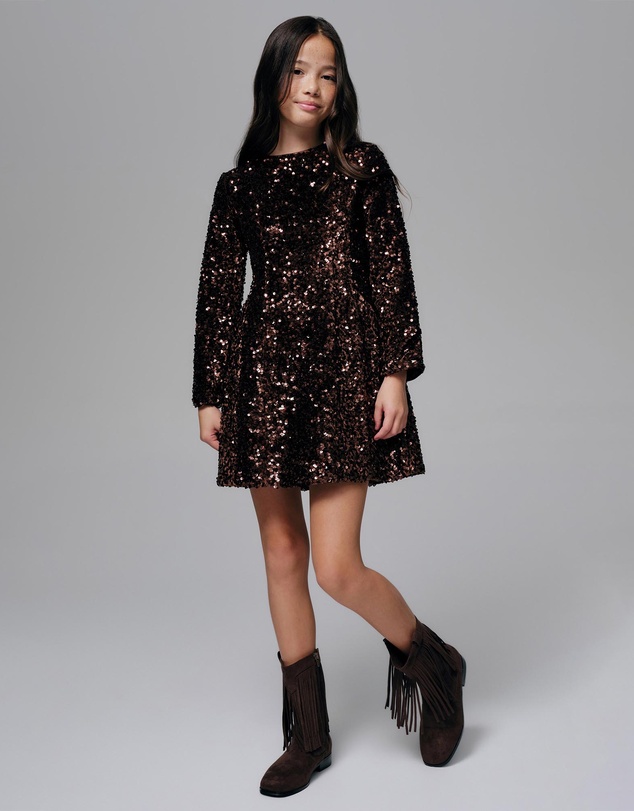 Bardot Junior - Juniper Sequin Mini Dress - Kids-Teens