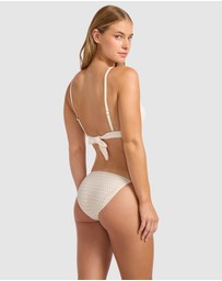 Seafolly - Mesh Effect Hipster Tie Side Bikini Bottom