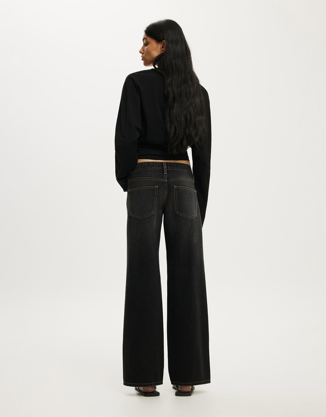 Cotton On - Petite Low Rise Straight Jean